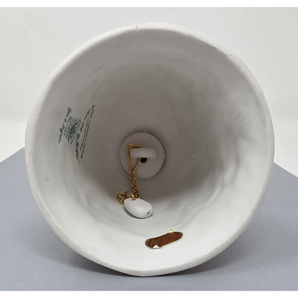 LEFTON Vintage 1982 Nativity Bell Come All Ye Faithful Hand Painted Christmas - Picture 9 of 11